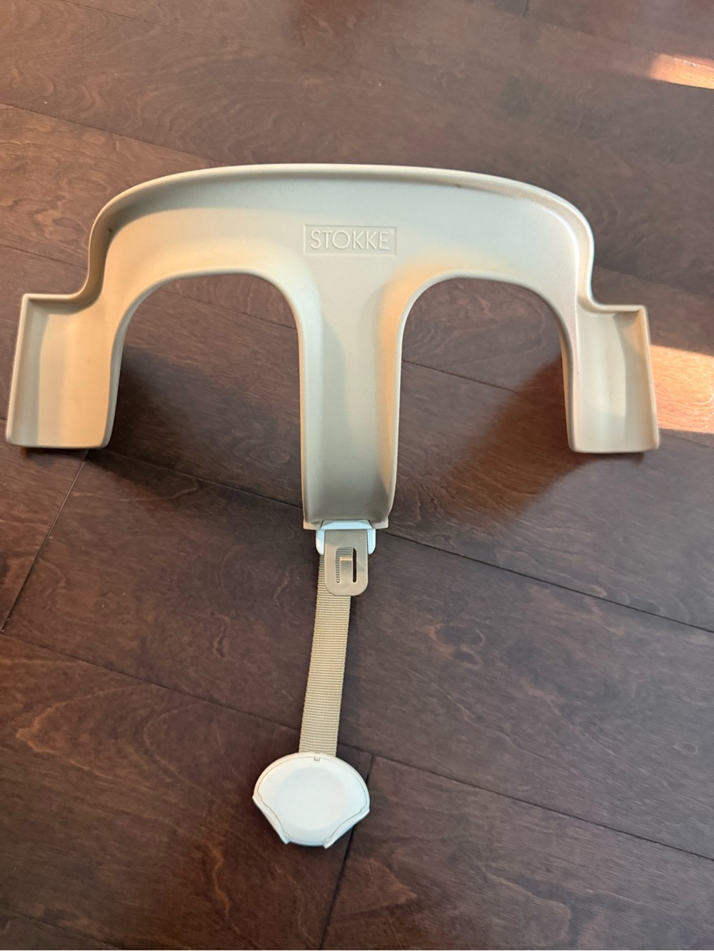 Stokke Beige Baby set front rail with Safety Strap